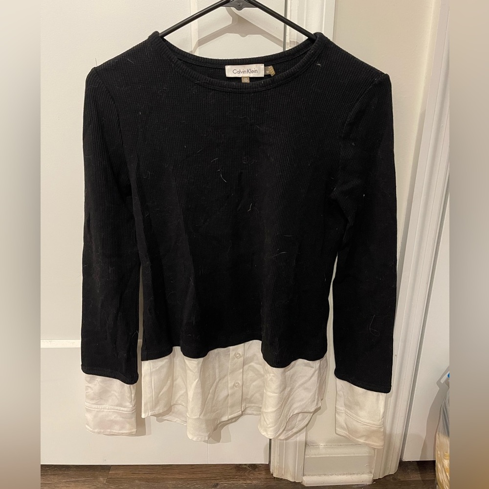 Calvin Klein XS Black Long Sleeve